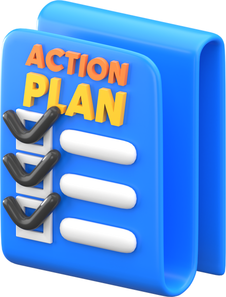 3D Action Plan Illustration